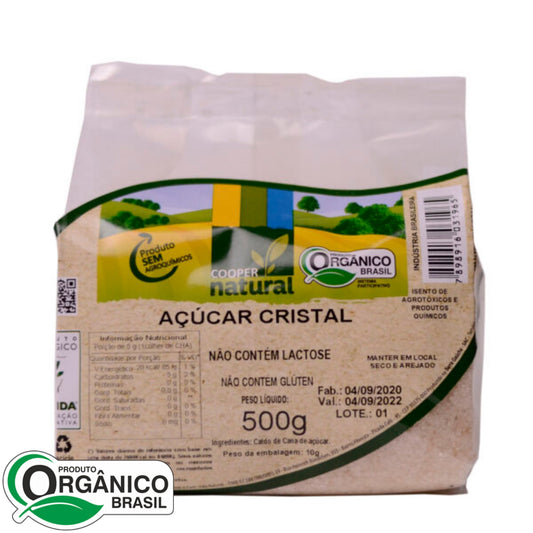 Açúcar Cristal 500g - Coopernatural