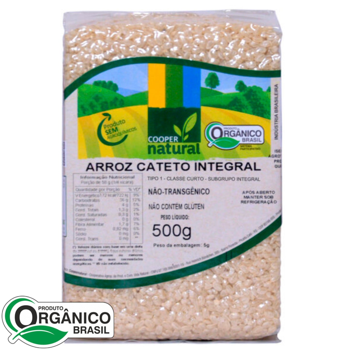 Arroz Cateto Integral- Coopernatural