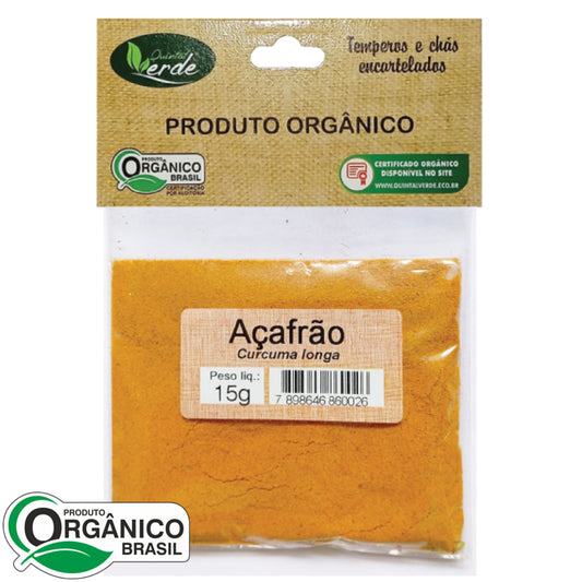 Açafrão 15g - Quintal Verde