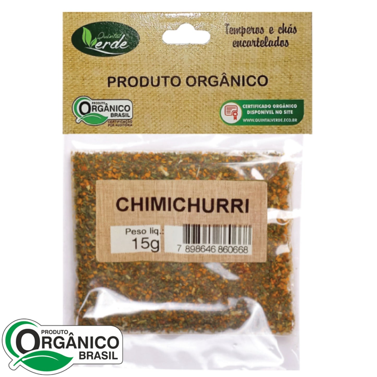 Chimichurri 15g - Quintal Verde