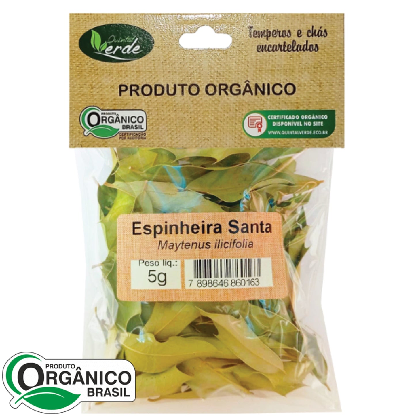 Espinheira Santa 5g - Quintal Verde