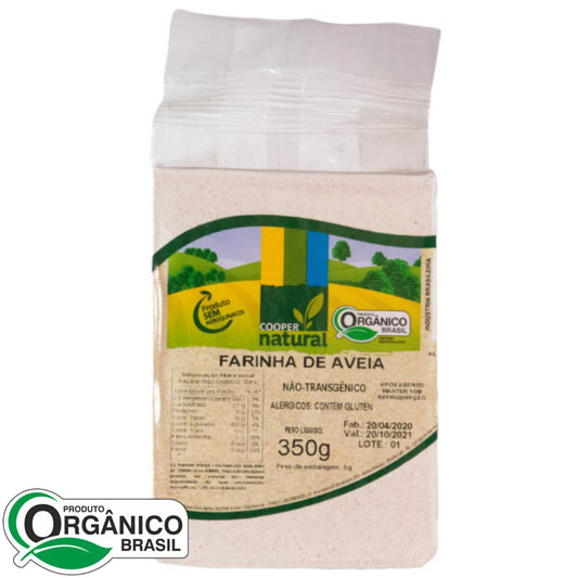 Farinha de Aveia 350g - Coopernatural