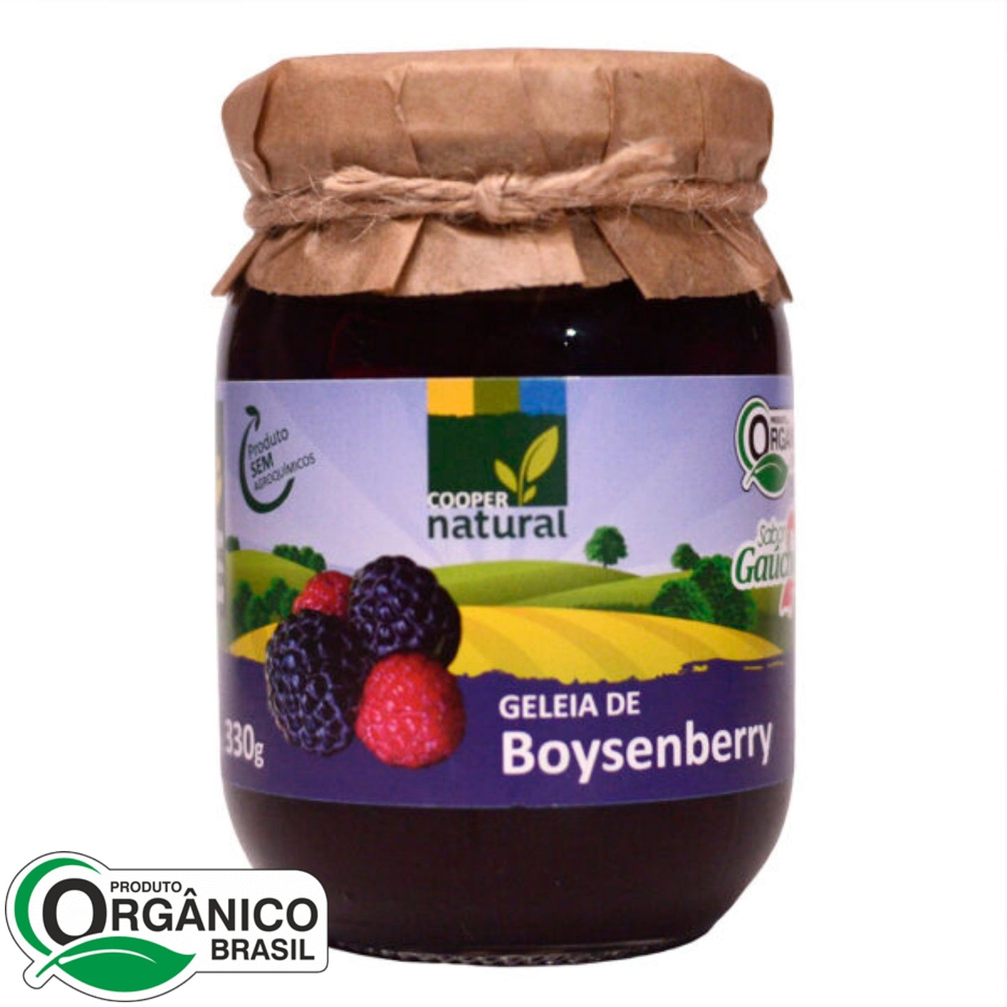 Geléia de Boysenberry 300g - Coopernatural