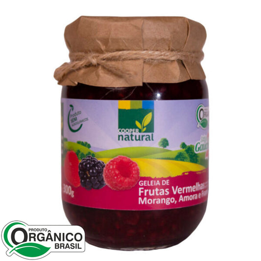 Geléia de Frutas Vermelhas 300g - Coopernatural