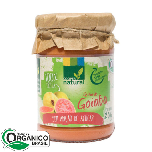 Geléia de Goiaba sem adição de açúcar 180g - Coopernatural