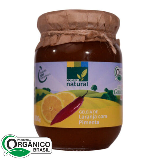 Geléia de Laranja com Pimenta 300g - Coopernatural