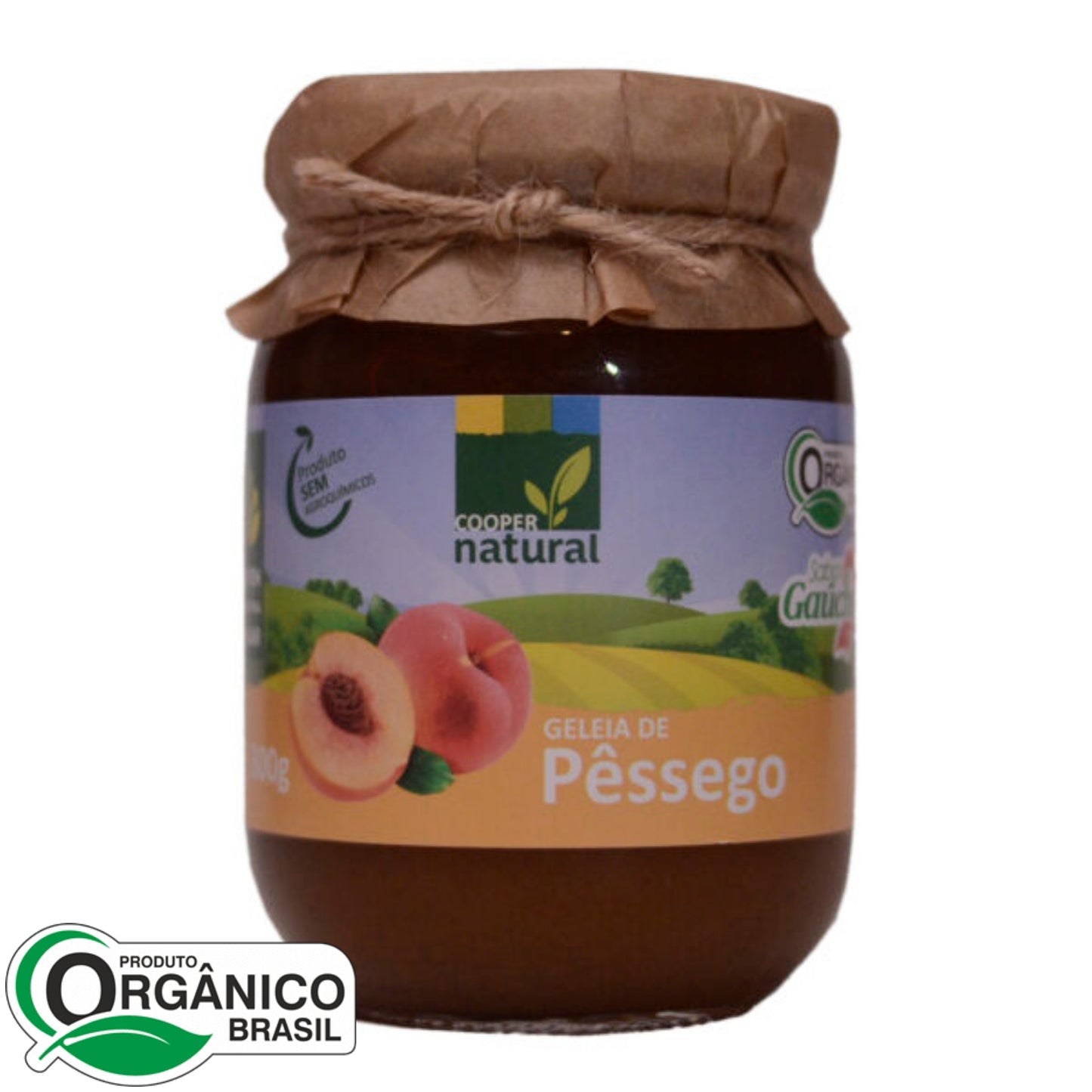 Geléia de Pêssego 300g - Coopernatural