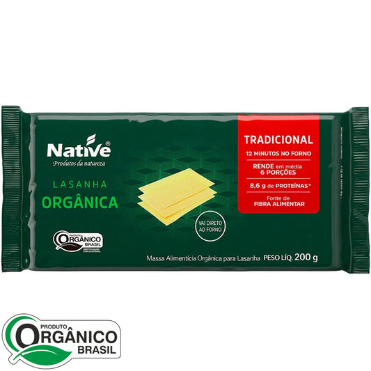 Massa de Lasanha 200g - Native