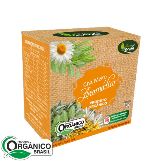 Chá Misto Aromático em Sachê 10g - Quintal Verde