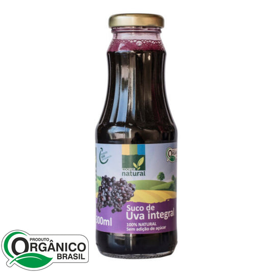 Suco de Uva Bordo Integral 300ml - Coopernatural