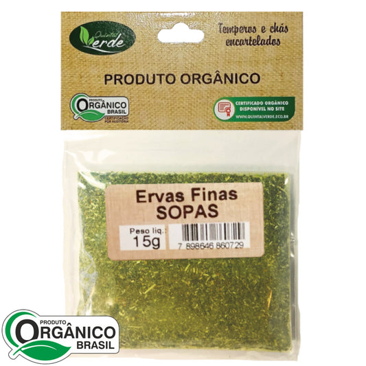 Ervas Finas Sopas 15g - Quintal Verde