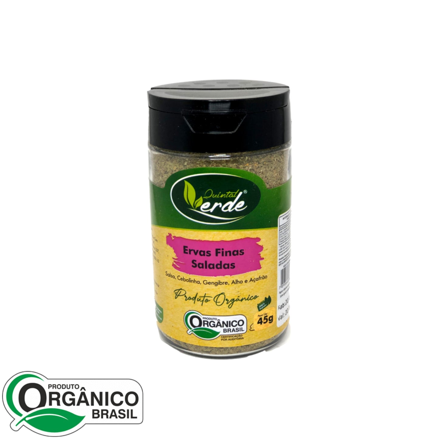 Ervas Finas Saladas 45g - Quintal Verde