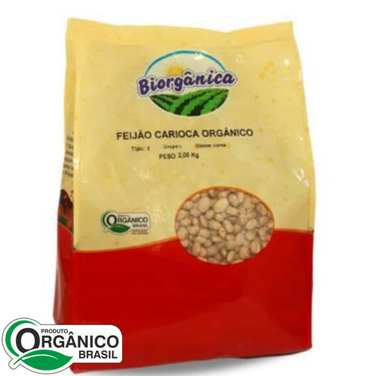 Feijão Carioca 2kg - Biorgânica