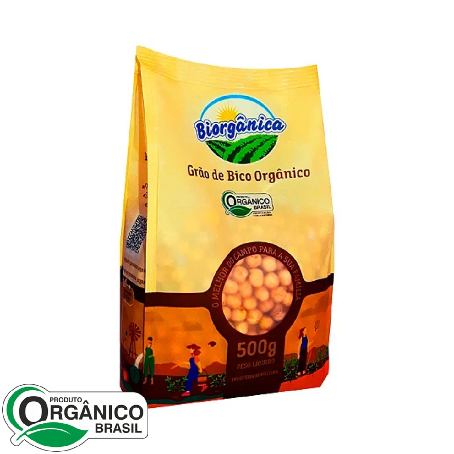 Grão de Bico 500g - Biorgânica